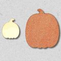 Wood Bits Vol. 1 Pumpkins  (CU)  by Mixed Media by Erin detail 01