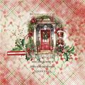 Deck the Halls {Mini Kit} by Mixed Media By Erin example art by  marjike