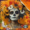 Día de los Muertos {Collection Bundle} by Mixed Media by Erin example art by Josie