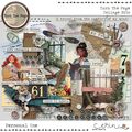 Turn the Page {Collection Bundle} by Mixed Media by Erin Collage Bits