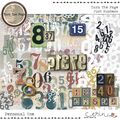 Turn the Page {Just Numbers} by Mixed Media by Erin