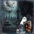 Eerie {Mark Making Bits} by Mixed Media by Erin example art by  Cindy