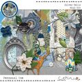 Silver Bells {Mini Kit} by Mixed Media by Erin