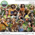 Seedlings {Collection Bundle} by Mixed Media by Erin Characters