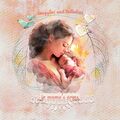 Oh Mama! {Page Kit} by Mixed Media by Erin example art by  Margje