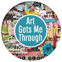 Art Gets Me Through by Heartstrings Scrap Art