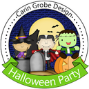 Halloween Party by Carin Grobe Design