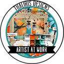 Artist at Work by Thaliris Designs