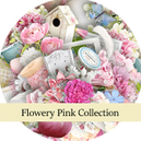 Flowery Pink by Xuxper Designs