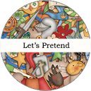 Let's Pretend (Dragon Tamer) by LouCee Creations