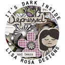 It's Dark Inside by Lisa Rosa Designs