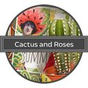 Cactus & Roses by Valentina's Creations