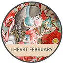 I heart February by Valentina's Creations