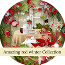 Amazing Red Winter by Xuxper Designs