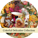 Colorful Delicacies by Xuxper Designs