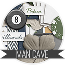 Man Cave by FranB Designs