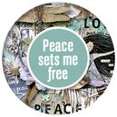 Peace sets me free by Heartstrings Scrap Art