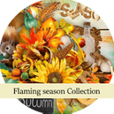 Flaming Season by Xuxper Designs