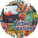 Virtual Meeting by PrettyJuScraps