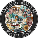 Monkey See, Monkey Do by ScrapChat Designs