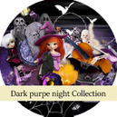 Dark Purple Night by Xuxper Designs