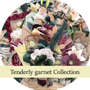 Tenderly Garnet by Xuxper Designs