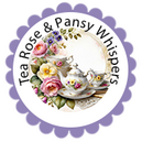 Tea Rose & Pansy Whispers by PapierStudio Silke