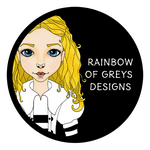 Rainbow of Greys Designs