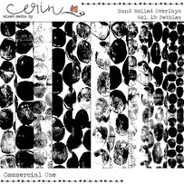 Handrolled Overlays Vol. 18 (CU) By Mixed Media by Erin