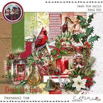 Deck the Halls {Mini Kit} by Mixed Media By Erin