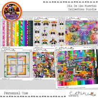 Día de los Muertos {Collection Bundle} by Mixed Media by Erin