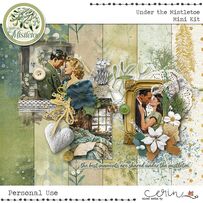 Under the Mistletoe {Mini Kit} by Mixed Media By Erin