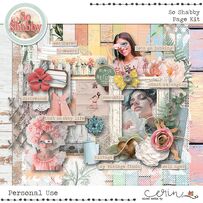 So Shabby {Page Kit}  by Mixed Media by Erin