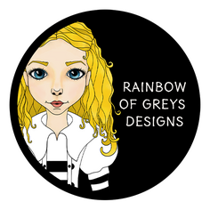 Rainbow of Greys Designs