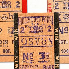 Vintage Fair Tickets Vol. 1 (CU) by Mixed Media by Erin detail 02