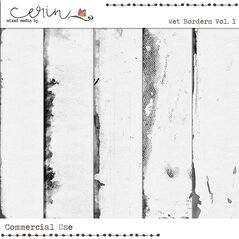 Wet Borders Vol. 1 (CU) by Mixed Media by Erin