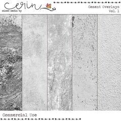Cement Overlays Vol. 1 (CU) By Mixed Media by Erin