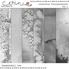 Watercolor Transparencies Vol. 1 (CU) By Mixed Media by Erin
