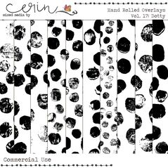 Handrolled Overlays Vol. 17 (CU) By Mixed Media by Erin