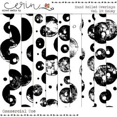 Handrolled Overlays Vol. 19 (CU) By Mixed Media by Erin