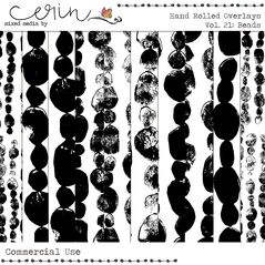 Handrolled Overlays Vol. 21 (CU) By Mixed Media by Erin