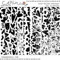 Handrolled Overlays Vol. 25 (CU) By Mixed Media by Erin