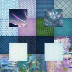 Winter Solstice {Extra Papers} by Mixed Media by Erin Contents