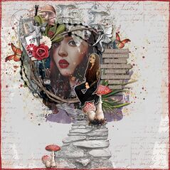 Bolete {Collection Bundle} by Mixed Media by Erin example art by Caro