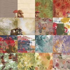 Bolete {Kit Papers} by Mixed Media by Erin contents