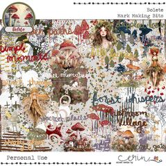 Bolete {Collection Bundle} by Mixed Media by Erin Mark Making Bits