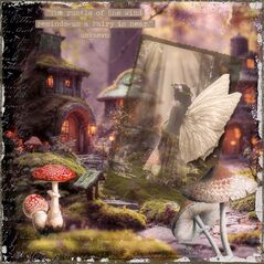 Bolete {Cottages} by Mixed Media by Erin example art by NonniF