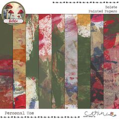 Bolete {Collection Bundle} by Mixed Media by Erin Painted Papers