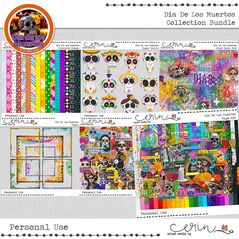 Día de los Muertos {Collection Bundle} by Mixed Media by Erin