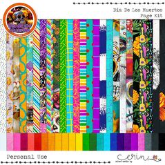 Día de los Muertos {Page Kit} by Mixed Media by Erin Papers